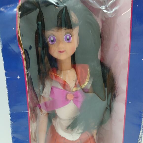 Vintage Sailor Moon 17" Sailor Mars Adventure Doll Irwin Toys 1990s Rare #53700 - Picture 2 of 16